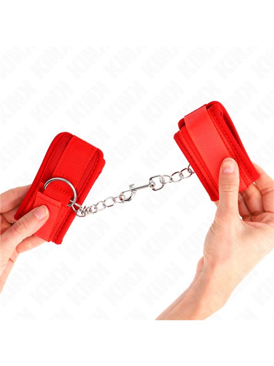 Kink - Neoprene Wrist Restraints Red 42 X 5 Cm