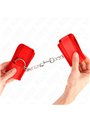 Kink - Polsini in Neoprene Rosso con Velcro 42x5 Cm