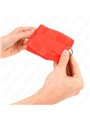 Kink - Polsini Rossi per Principianti con Pelliccia Interna 30x7 Cm