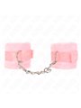 Kink - Beginner Fur Hand Cuffs Pink 30 X 7 Cm