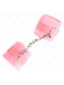 Kink - Beginner Fur Hand Cuffs Pink 30 X 7 Cm