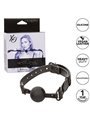 Calexotics - Nocturnal Ball Gag Silicone Black