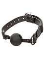 Calexotics Nocturnal - Bavaglio con Palla 3,75 Cm in Silicone Nero