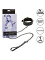 Calexotics Nocturnal - Collare con Guinzaglio in Pelle Vegana Nero