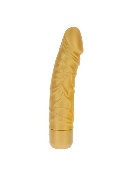 Get Real - Gold Dicker Original Vibrator Gold