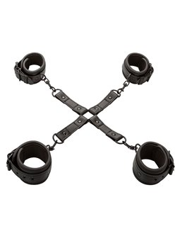 Calexotics - Nocturnal Hog Tie Connector Cuero Ajustable Black