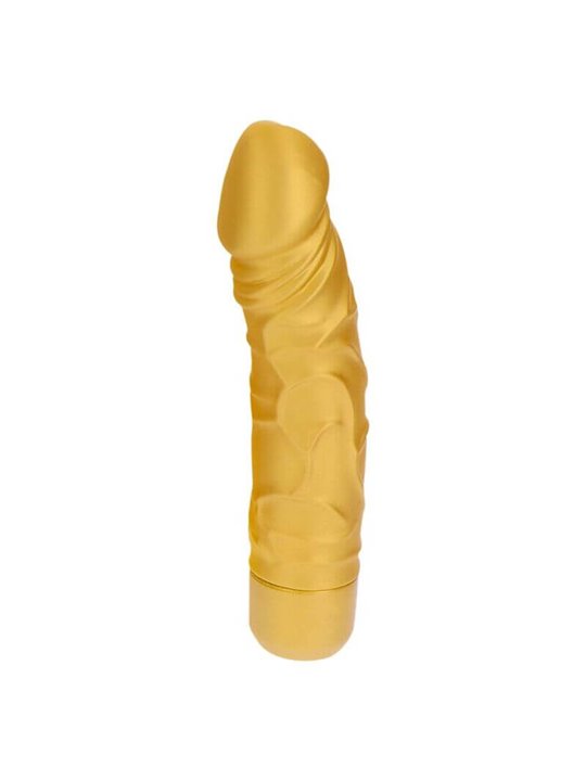 Get Real - Gold Dicker Original Vibrator Gold