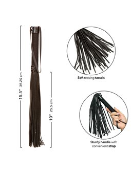 Calexotics - Nocturnal Flogger Leather Black