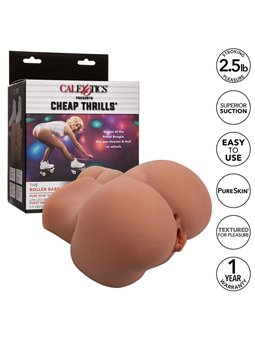 Calexotics - The Roller Babe Double Realistic Masturbator Flesh