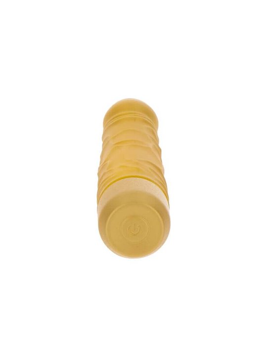 Get Real - Gold Dicker Original Vibrator Gold