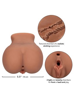 Calexotics - The Roller Babe Double Realistic Masturbator Flesh