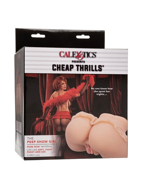 Calexotics The Peep Show Girl - Masturbatore Ano e Vagina Realistici