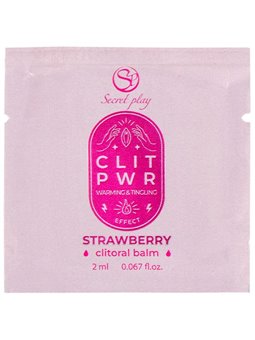 Secretplay - Lubrificante Monodose alla Fragola Effetto Calore 2 ML