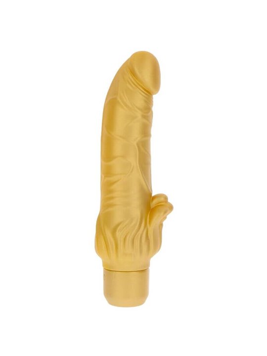 Get Real - Gold Dicker Stim Vibrator Gold
