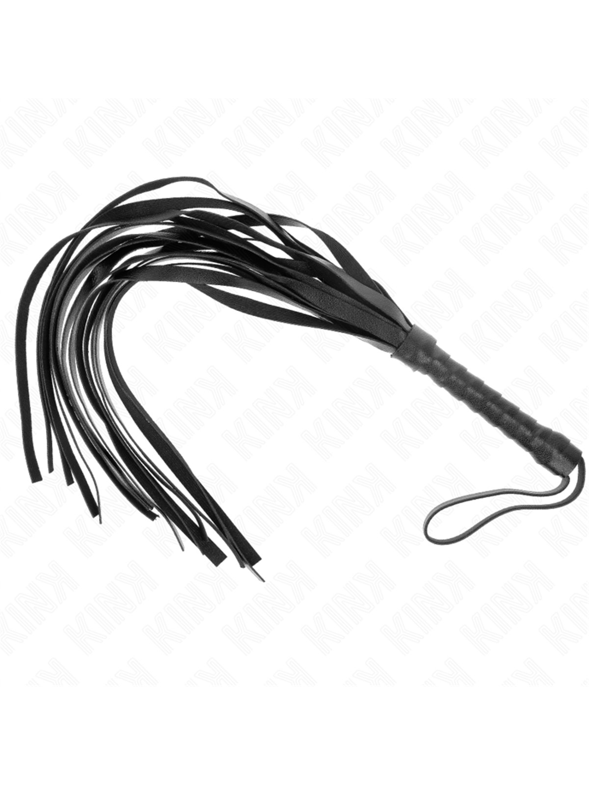Kink - Mini Frusta Nera Semplice 28 Cm