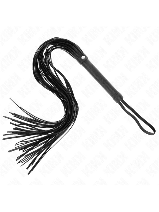 Kink - Frusta In PVC Morbido Nero 70 Cm