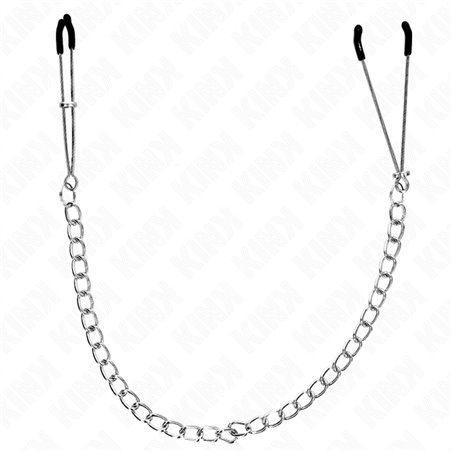 Kink - Pinze per Capezzoli con Catena Spessa 30 Cm
