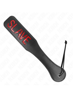 Kink - Pagaia ad Angolo Tondo con Scritta Rossa SLAVE 32 x 6 Cm