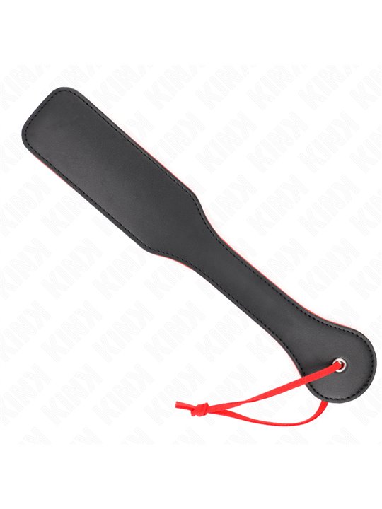 Kink - Pagaia ad Angolo Tondo 2 Facce Rosso e Nero 32 x 6 Cm
