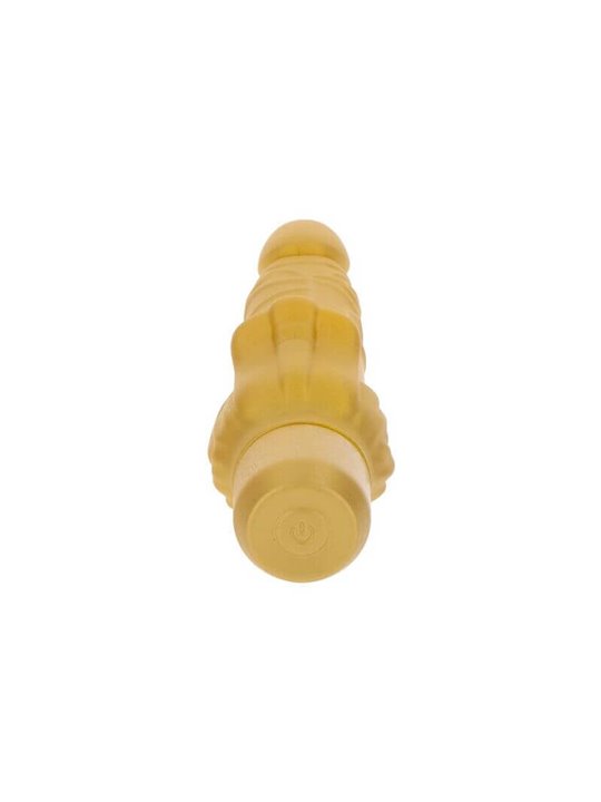 Get Real - Gold Dicker Stim Vibrator Gold