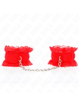 Kink - Polsini Elastici in Pizzo Rosso
