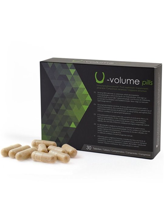 500 Cosmetics - U-Volume Increase Sperm Quality And Quantity - 30 Capsules