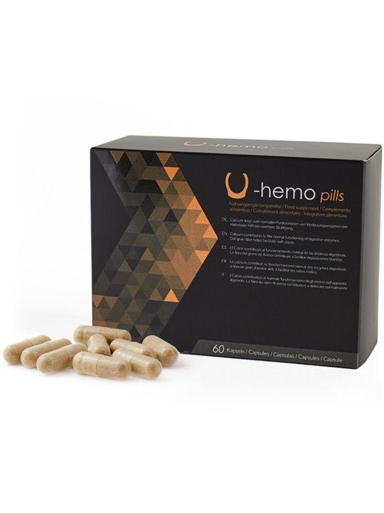 500 Cosmetics U-Hemo - Capsule per il Trattamento delle Emorroidi 60 Cp
