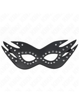 Kink - Leatherette Mask With Rivets Model 3 26 X 9.5 Cm