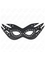 Kink - Maschera in Pelle Vegana con Rivetti 26x9,5 Cm Mod 3