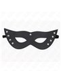 Kink - Maschera in Pelle Vegana 4 Rivetti 28x8 Cm