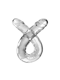 King Cock - Double Trouble Double Dildo 46 Cm Clear