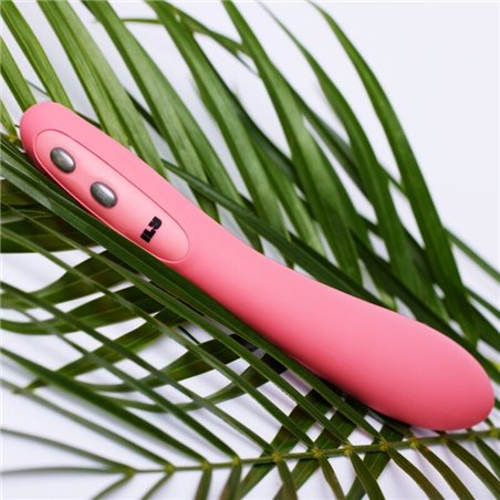 Je Joue - Vibratore Punto G in Silicone Rosa con Funzione Termica