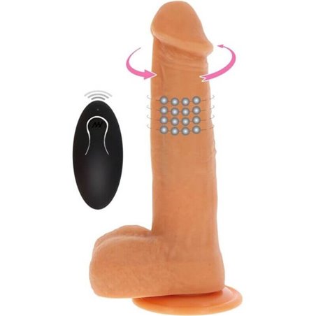 Toyjoy - Vibratore Rotante Rotating Beads Vibrating Dildo