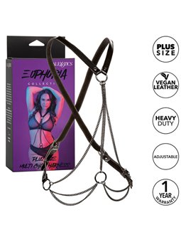 Calexotics - Euphoria Multichain Harness Premium Plus Size