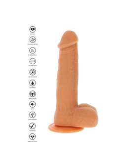 Get Real - Rotating Beads Vibrating Dildo Skin