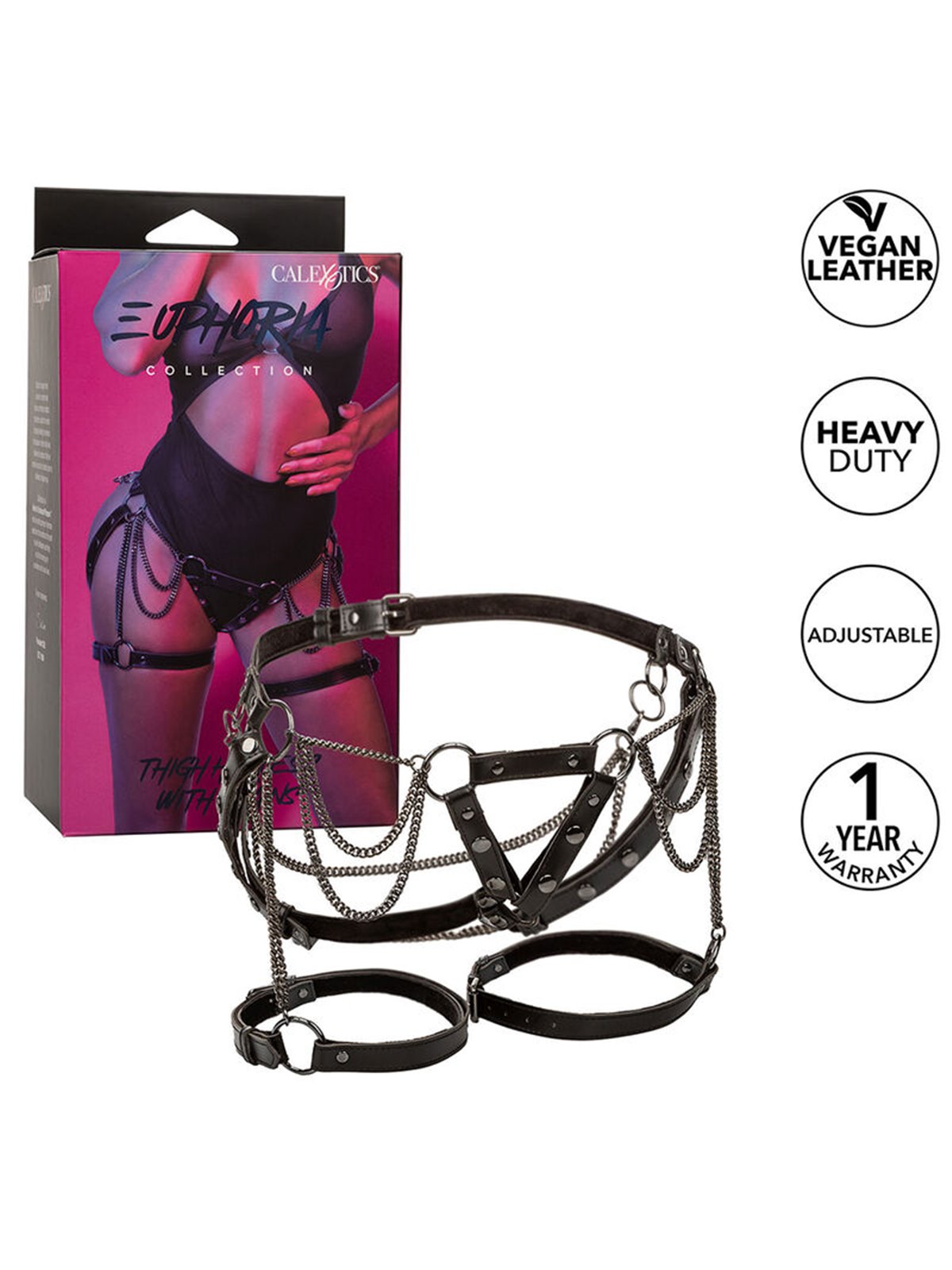 Calexotics - Euphoria Multichain Thigh Harness Premium