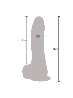 Get Real - Up&Down Rotating Vibr Dildo Skin
