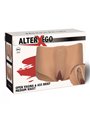 Hidden Desire - Alter Ego Open Vagina & Ass Brief Medium Waist Flesh