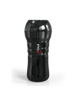 Pdx Extreme Slide & Glide - Masturbatore Autolubrificante Trasparente