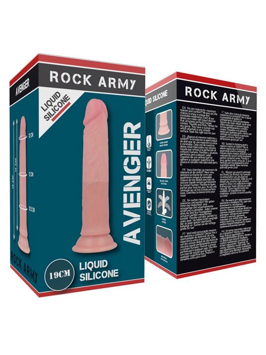 Rockarmy - Liquid Silicone Premium Avenger Realistic 19CM