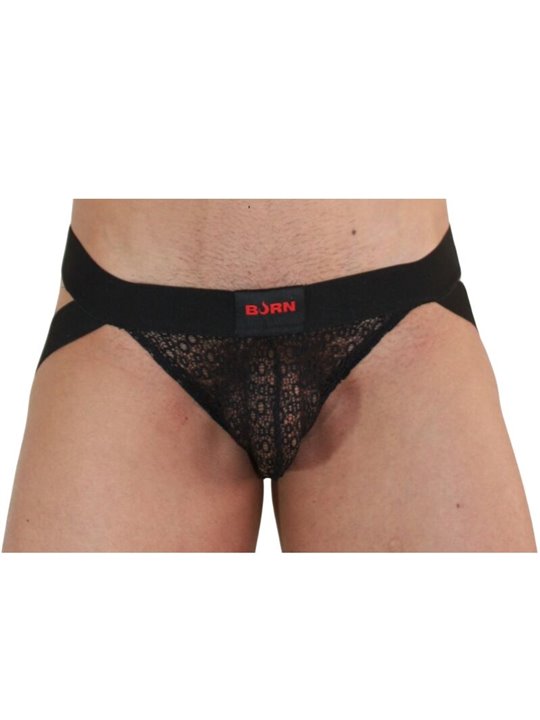 Burn - 005 Jock Lingerie Black M
