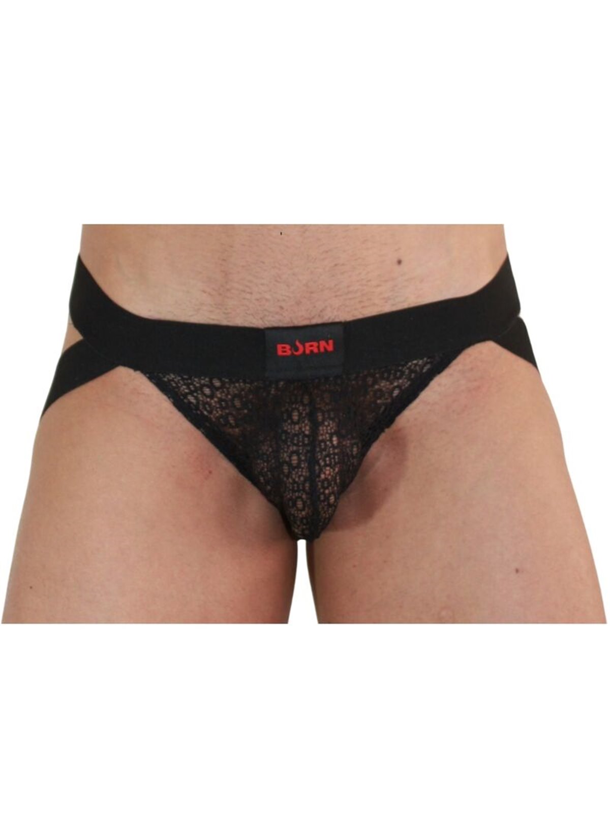Burn - 005 Jock Lingerie Black L