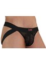 Burn 005 - Jockstrap Sospensorio Lingerie Nero Taglia L