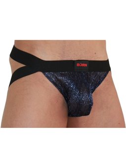 Burn - 006 Jock Shiny Blue / Black Xl
