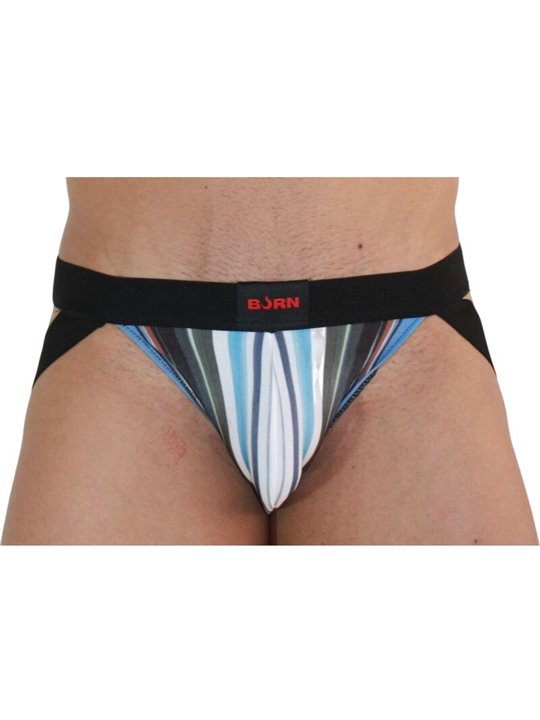 Burn - 009 Jock Multicolor / Black L