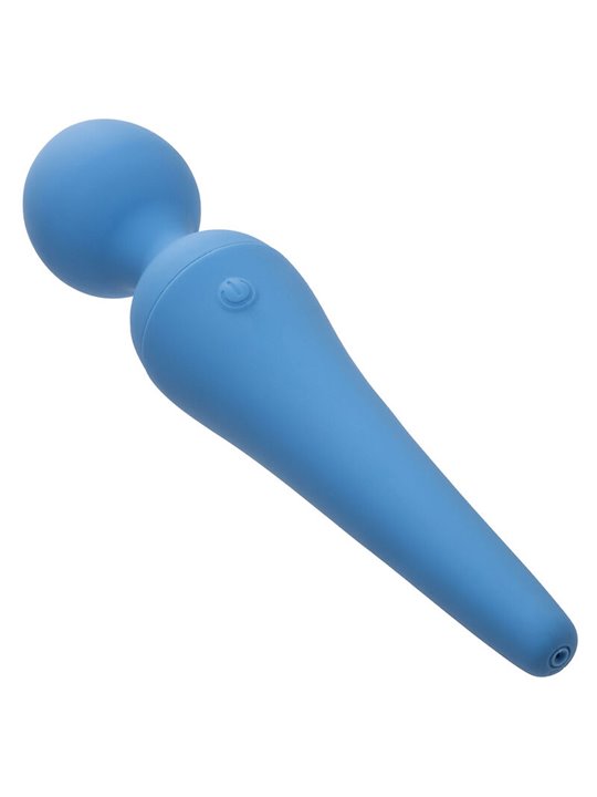Calexotics Couture Kit - Vibratore Wand 3 Testine 10 Vibrazioni Blu