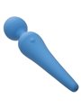 Calexotics Couture Kit - Vibratore Wand 3 Testine 10 Vibrazioni Blu