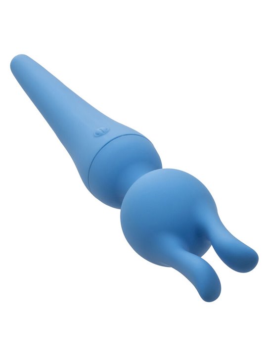 Calexotics Couture Kit - Vibratore Wand 3 Testine 10 Vibrazioni Blu