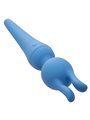 Calexotics Couture Kit - Vibratore Wand 3 Testine 10 Vibrazioni Blu
