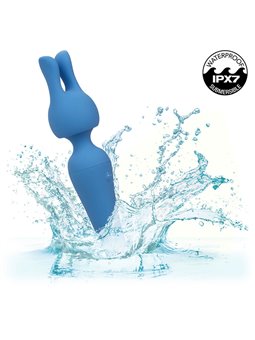 Calexotics Couture Kit - Vibratore Wand 3 Testine 10 Vibrazioni Blu